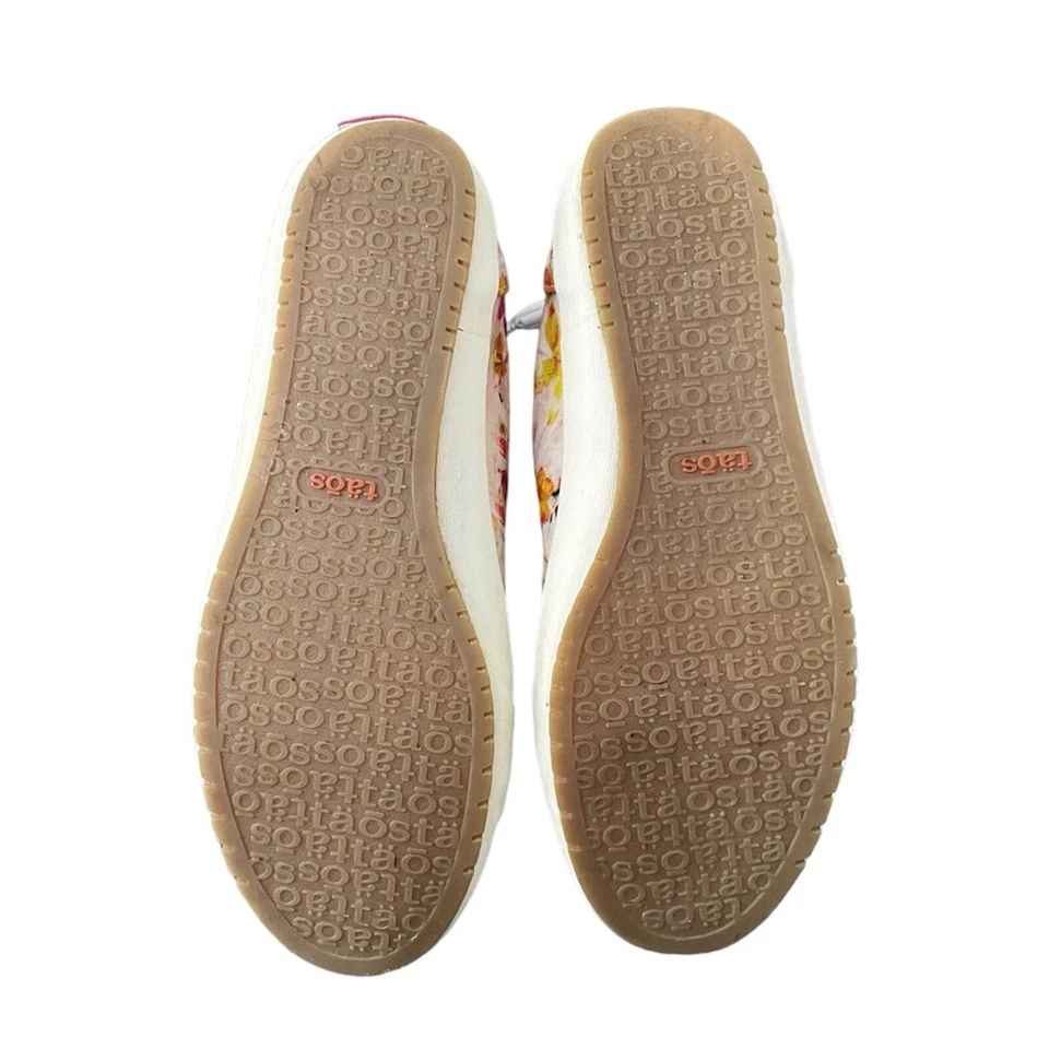 Zapatillas de lona Taos “Star” rosa/amarillo con estampado floral Foto 4 de 4