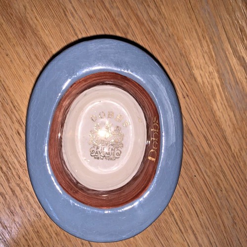 Vintage DOBB'S 5th Avenue New York CERAMIC MINI TOP HAT / SALESMAN SAMPLE - Picture 5 of 7