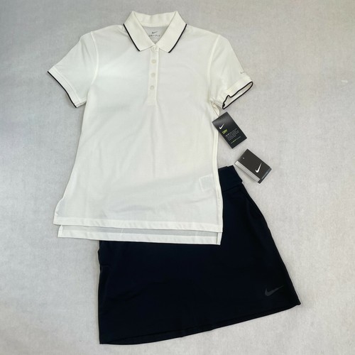 Black Nike Golf Skort 2pc Set Outfit | eBay