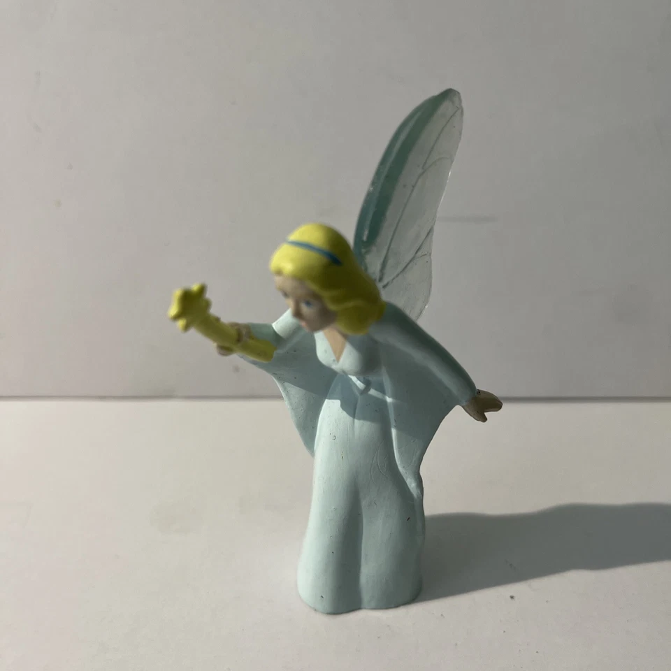 Vintage Disney Pinocchio Blue Fairy Godmother PVC Figure Applause Cake Topper - Image 2 of 4