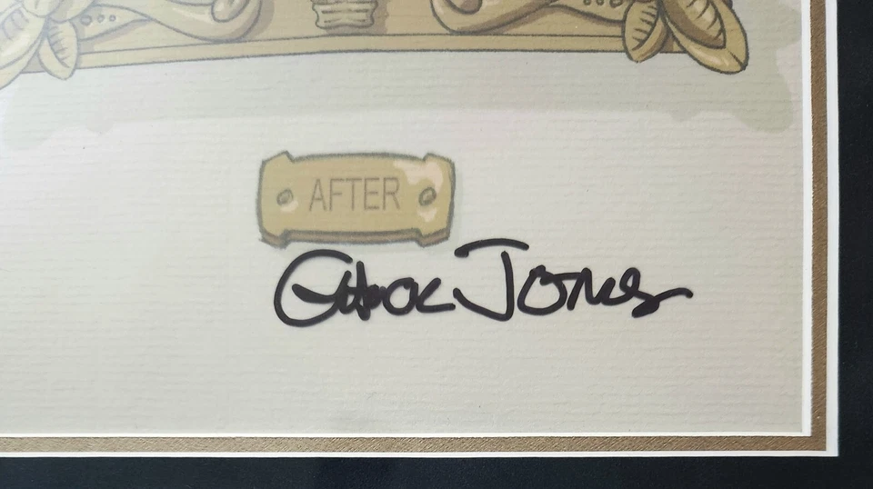 "HARE-THODONTIA" BUGS BUNNY LIMITED EDITION CEL #110/200 CHUCK JONES SIGNED - Image 4 of 4