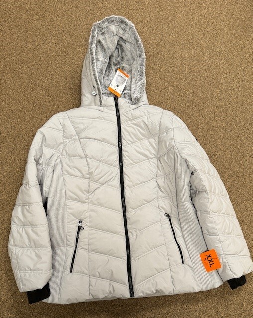 Nautica Ladies Puffer Jacket Costco Fur Coat Brand New Nautica