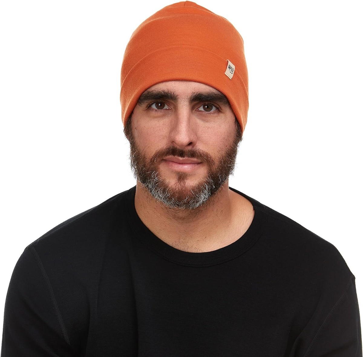 100% Merino Wool Ridge Cuff Beanie - Unisex Warm One Size  display picture 1