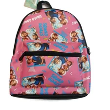 The Golden Girls MINI Backpack Squad Goals Bioworld Pink Multi-Color 11" x 9"