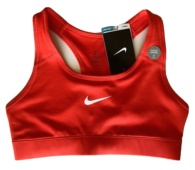 crimson sports bra