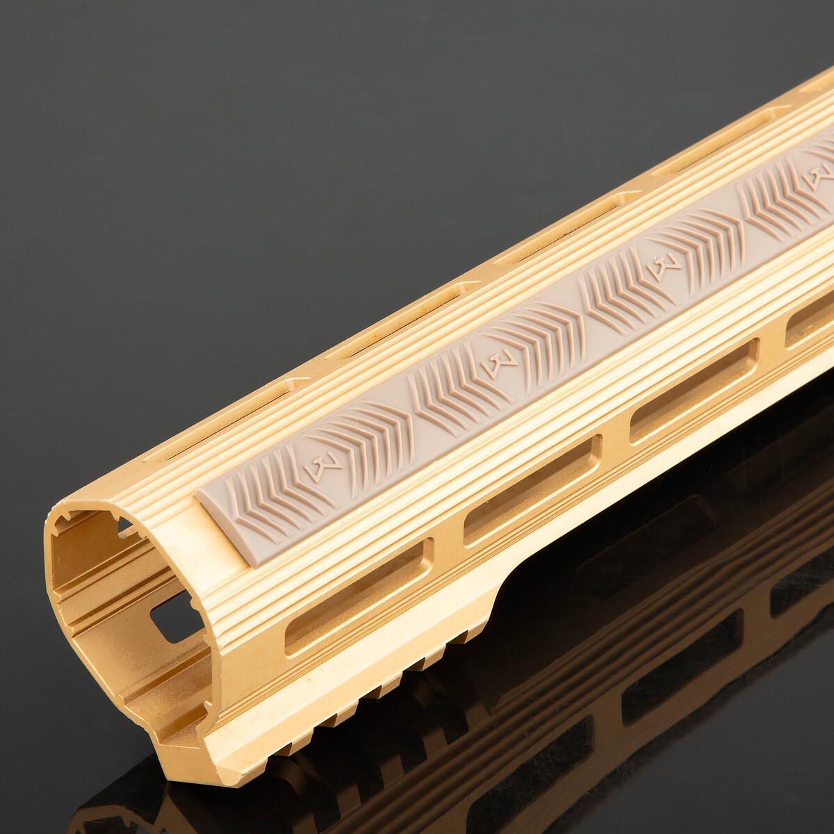 12 Pezzi Protezioni In Gomma Per Rotaia MLOK: Coperture Paramano Tattiche 40x26mm, Antiscivolo - 4