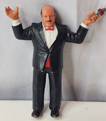 Vintage WWF LJN Mean Gene Okerlund Wrestling Super...