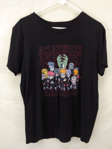 T-shirt ROCKINSTONE Adulto Nuvens Naruto Akatsuki (Algodão - M