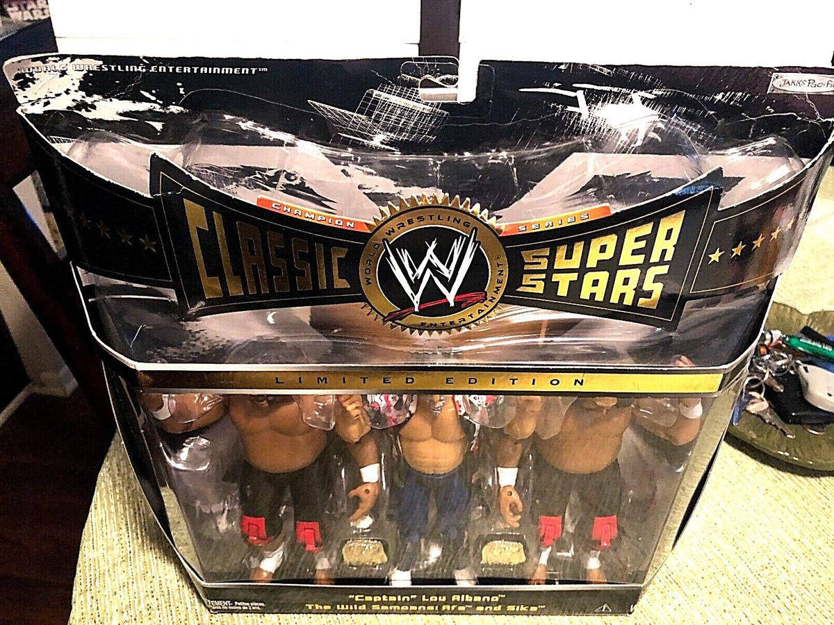 ザ・ワイルドサモアンズ、キャプテン・ルーアルバノ　WWEクラシック3pac ザ・ワイルドサモアンズ、キャプテン・ルーアルバノ WWE