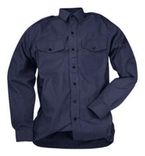 Working Shirt Mid Blue Long Sleeve Air Force blue / Grey NEW