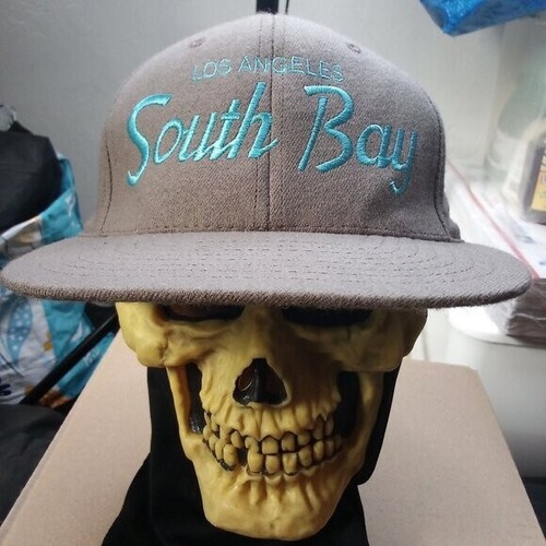 Hood Los Angeles South Bay Script Snap Back Hat Cap