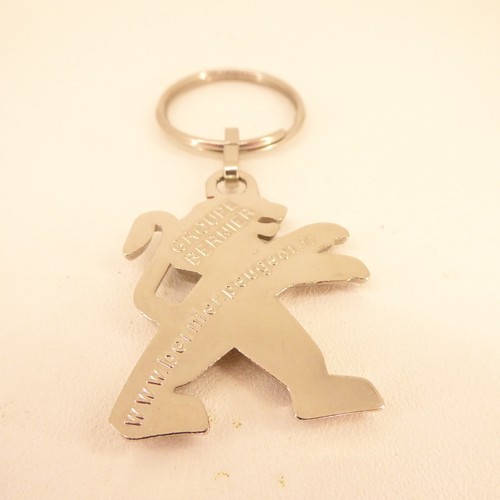 Porte-Clés / Key Ring - PEUGEOT -GROUPE BERNIER - LA SOLUTION AUTOMOBILE - LION - Foto 4 di 6