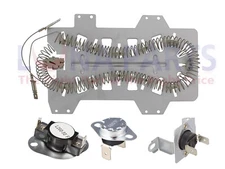 Samsung DV42H5200EP/A3-01 Dryer Heating Element and Thermal Fuses