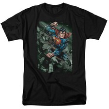 SUPERMAN INDESTRUCTIBLE Licensed Adult Men's Graphic Tee Shirt SM-6XL
