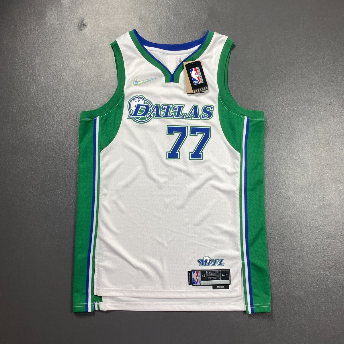 100% Authentic Luka Doncic NBA @75th Dallas Mavericks City