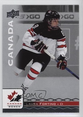 2017 Upper Deck Team Canada Juniors Laura Fortino #39 e6j