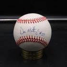Don Mattingly Signed Rawlings OAL Baseball Yankees Auto Inscribed #23 ZJ23380