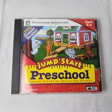 JumpStart Preschool v1.4 Windows/Macintosh CD-ROM Computer Game 1995