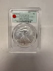 2021 W AMERICAN SILVER EAGLE BURNISHED T2 FIRST STRIKE PCGS SP 70