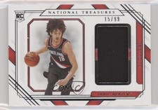 2020-21 Panini National Treasures Rookie Materials 15/99 CJ Elleby #RM1-CJE ey6