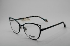 NEW FYSH 3637 M104 TEAL BROWN HORN GUNMETAL AUTHENTIC EYEGLASSES 53-16
