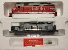 Proto 2000 HO GP30 CB&Q 977 Burlington Route Red/Gray DCC Ready NOS