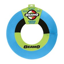 Toysmith Beamo Mini Flying Hoop - Lightweight Foam  Lycra Kids Toy for Easy