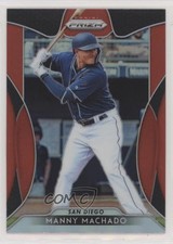2019 Panini Prizm Red Prizm Manny Machado #13 4a4