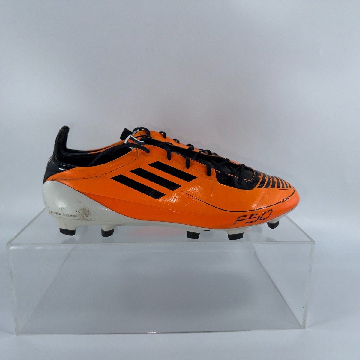 Adidas Adizero F50 FG Messi U44291 Elite US8 UK7.5 Orange Men's