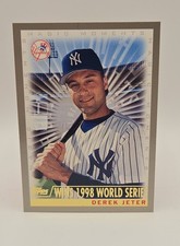 2000 Topps - Magic Moments Derek Jeter #478 Wins 1996 World Series