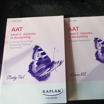 AAT LEVEL 3 Financial Accounting: Preparing financial stat. Kaplan AQ2022 (2bks)