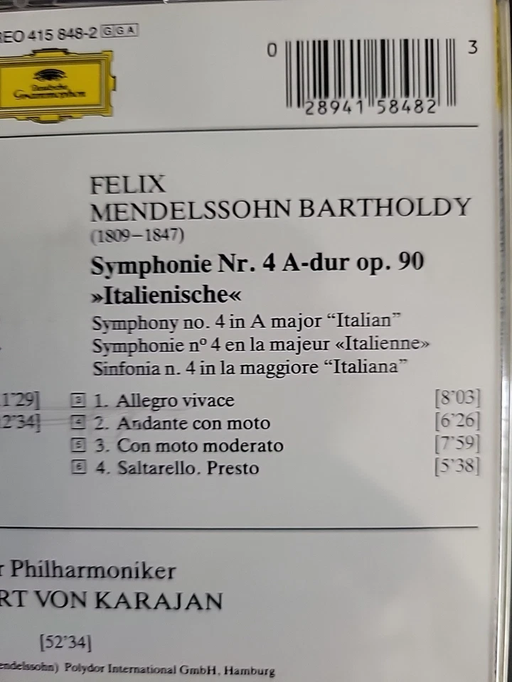 Beethoven Schubert Symphonie Nr. 5, Nr. 8 (Unvollendete) CD - Bild 4 von 4