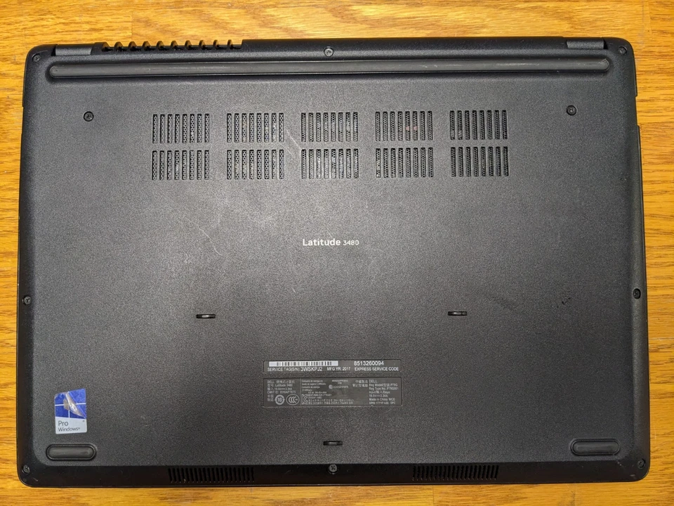 Dell Latitude 3480 14" - i5 7200u 2.8GHz - 120GB NVMe - 16GB RAM (FAIR BATTERY) - Image 4 of 4