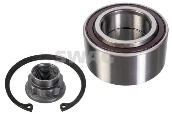 SWAG 33 10 2797 Kit cuscinetto ruota Assale anteriore Dx, con anello sensore ABS - Immagine 2