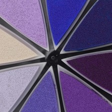 6 Pcs Washable Ink Pad Petal Shape 8 Metal Colors DIY Rubber Stamp Pad For Dogs