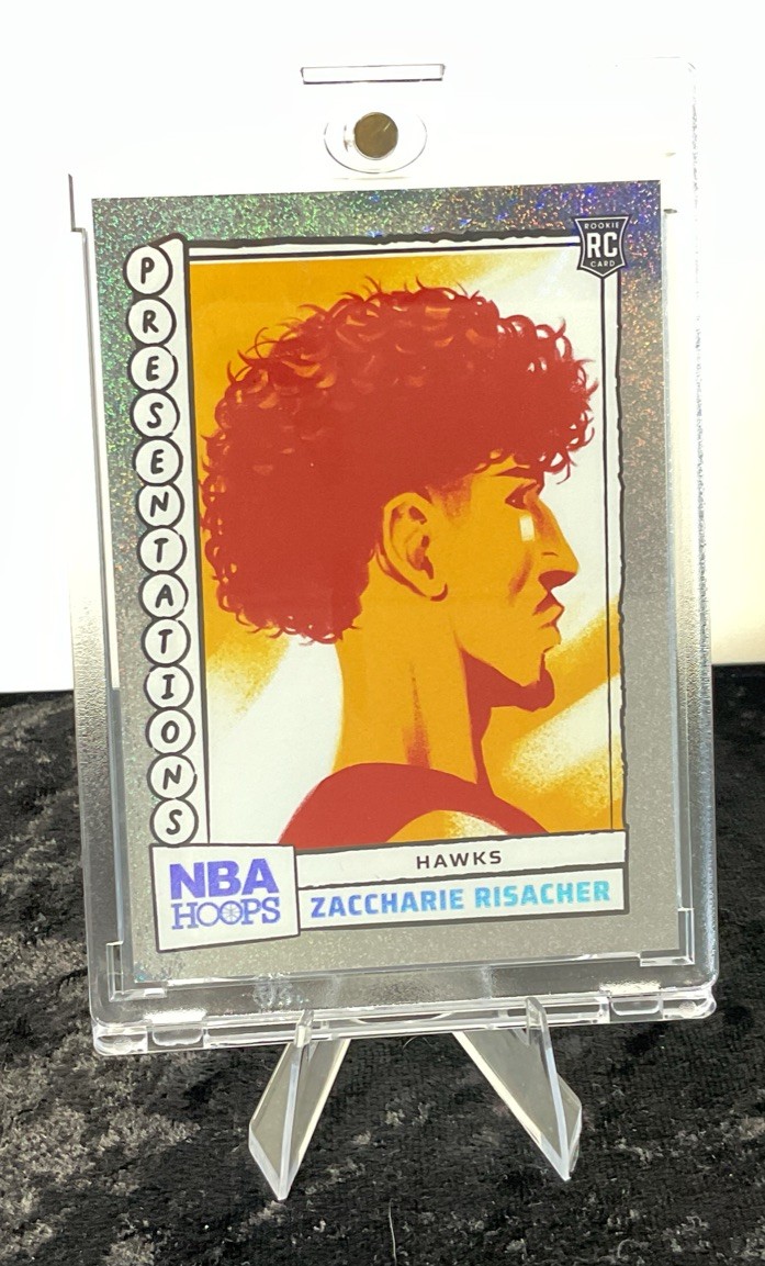 2024-25 Panini Hoops Basketball Zaccharie Risacher Presentations RC