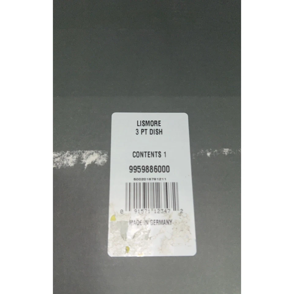 *NEW* Waterford Crystal LISMORE Clover 3 Part Divided Tray 9 1/4" - Image 4 of 4