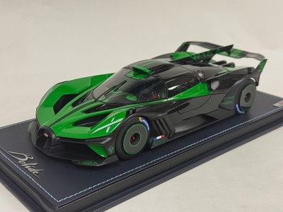 1/18 MR Collection Bugatti Bolide in Green  BUG014B Leather Base LAST ONE