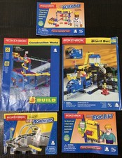 Huge Rokenbok System Lot - 5 Sets Monorail Construction World RC Vehicles Tested