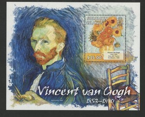 SOLOMON ISLANDS 1283, VINCENT VAN GOGH, SHEET OF 1, MNH (SOL4573)