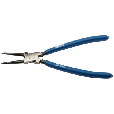 Draper gerade Spitze Innenringzange mit chemisch geschwärzten Spitzen 225 mm