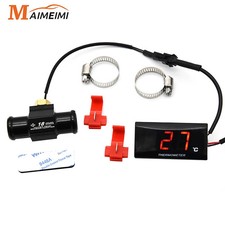 Motorcycle Water Tempe Gauge Sensor Mini Temp Meter for XMAX300 CB400 MT 07 09