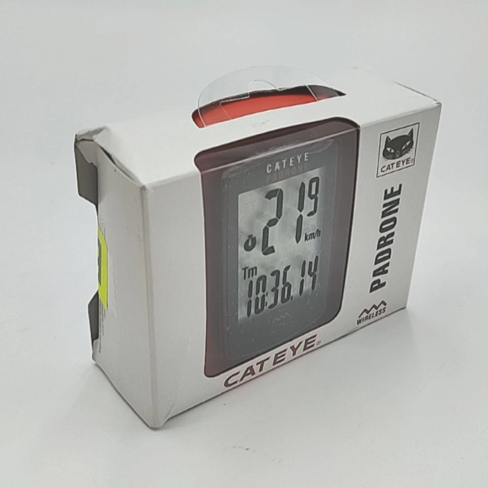 Cateye Fahrradcomputer Radsport Padrone CC PA100W kabellos einfach ablesbar - Bild 2 von 2