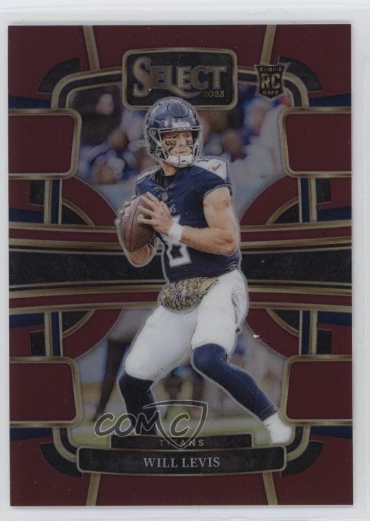 2023 Panini Select Concourse Maroon Prizm /149 Will Levis #96 Rookie RC