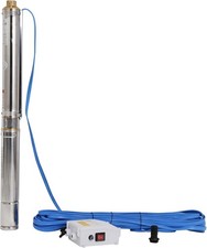 ZYIY 2.5" Deep Well Pump 110V 0.75Hp Stainless Steel Submersible High Lift 197'