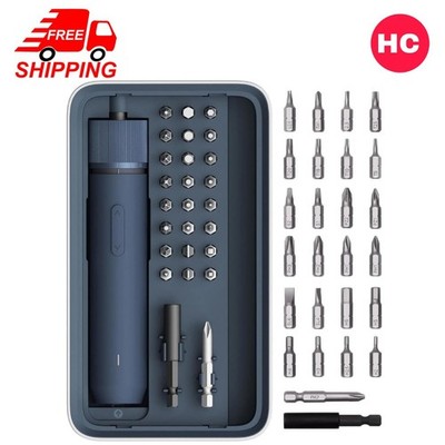 HOTO 25PC Electric Screwdriver Kit 1/4'' Hex Rechargeable Cordless LED Light