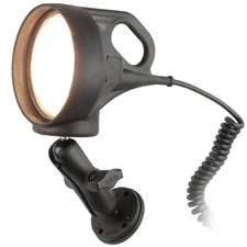 RAM-B-152-339  RAM Magnetic Double Ball Mount with LED Spotl...