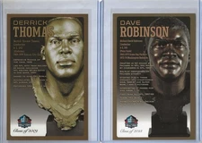 Derrick Thomas Pro Football Hall of Fame Bronze Bust Postcard - Unsigned