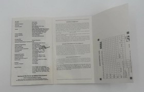 Bug Sega Saturn CIB Complete READ Damaged Manual Untested