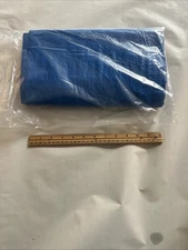 Medium Duty 6 Foot X 8 Foot Blue Tarp Never Used In Original Package